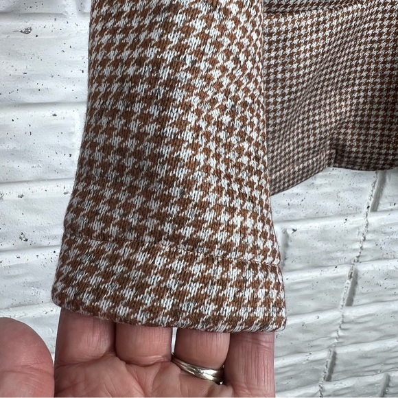 LAND’S END Stretch Knit Blazer with Houndstooth Print - Picture 9 of 9